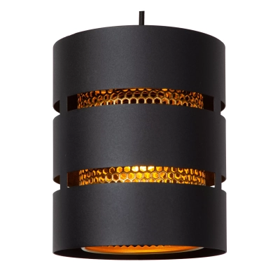 ROSAS - Lampa wisząca - Ø 43 cm - 3xE27 - Black 21433/13/30 Lucide